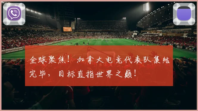 全球聚焦！加拿大电竞代表队集结完毕，目标直指世界之巅！