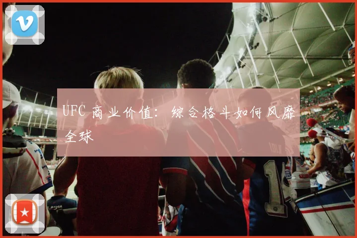 UFC 商业价值：综合格斗如何风靡全球